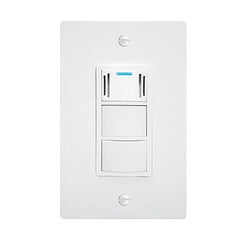 Panasonic FV-WCCS2-W Bathroom Fan Switch WhisperControl Condensation Sensor with Light Control White FV-WCCS2 6" Leads  | Midwest Supply Us