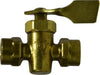 46411M | 1/4 F X F SOLID BOTTOM FUEL VALV, Brass Fittings, Specialty Valves, Female x Female Solid Bottom Fuel Valve | Midland Metal Mfg.