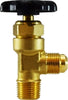 46475 | 1/2 X 1/2 (FLARE X MIP TRUCK VALV), Brass Fittings, Specialty Valves, Flare To Male Pipe Brass Truck Valve | Midland Metal Mfg.
