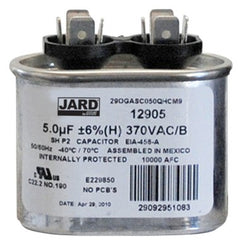 Mars Controls 12905 Run Capacitor 120 Oval 5 Microfarad 370 Volt  | Midwest Supply Us