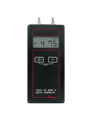 Dwyer Instruments 475-3-FM 0/200" Handheld Dig. Manometer  | Midwest Supply Us