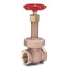 1151-1 | Gate Valve Bronze 1 Inch Threaded Rising Stem Union Solid Wedge Disc 150SWP/300WOG | Milwaukee Valves