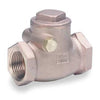 509-100 | Check Valve 1 Inch Bronze Horizontal Swing Threaded 125SWP/200WOG | Milwaukee Valves