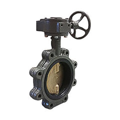 Milwaukee Valves CL323EC-1600 Butterfly Valve Ultra-Pure CL Cast Iron 16 Inch Lug Gear EPDM Aluminum Bronze 200 Pounds per Square Inch  | Midwest Supply Us