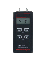 Dwyer Instruments 477AV-3 Digital manometer | range 0-200.00" w.c. | air velocity/flow modes.  | Midwest Supply Us