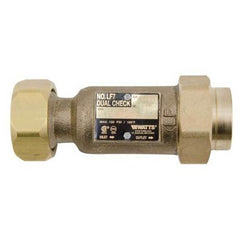 Watts LF7-38 Check Valve LF7 3/8 Inch Lead Free Brass NPT Buna-N 150 Pounds per Square Inch  | Midwest Supply Us