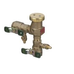 Watts 3/4LF800M4-QT-FZ Vacuum Breaker Pressure with Quarter Turn Lead Free Bronze 3/4 Inch for Irrigation & Industrial Process Water Systems  | Midwest Supply Us