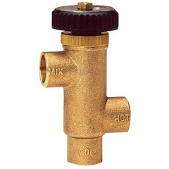 Watts LFL70A-F1/2 Mixing Valve LF70A Low Temperature 1/2 Inch Sweat 0559131  | Midwest Supply Us