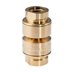 Watts LFN9-38 Backflow Preventer LFN9 Vacuum Breaker 3/8 Inch Lead Free Brass Dual Check FNPT 125 Pounds per Square Inch  | Midwest Supply Us