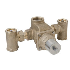 Symmons 7-1000 Mixing Valve TempControl Thermostatic 1-1/2 Inch FNPT Brass  | Midwest Supply Us