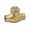 247AB-34 | Check Valve 3/4 Inch Lead Free Brass Swing Solder 200PSI for WOG | Red White Valve