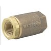 LF600-114 | Check Valve 1-1/4 Inch Lead Free Bronze Silent NPT Non-Shock 400PSI WOG 15PSI Steam | Watts