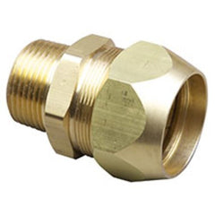 Tracpipe FGP-SFST-500 Adapter AutoSnap Straight Brass 1/2 Inch Male NPT Threaded  | Midwest Supply Us