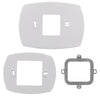 50001137-001 | COVER PLATE ASSEMBLY FOR TH1000DH, TH2000DH, TH3000, TH4000, TH5000, TH6000, TB7000 SERIES THERMOSTATS. CONTAINS SMALL COVER PLATE, MEDIUM COVER PLATE, BRACKET AND MOUNTING HARDWARE. | Resideo