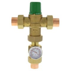 Taco 5003-C3-G 3/4" Sweat Union 5003 Mixing Valve w/ Gauge (Low Lead)  | Midwest Supply Us