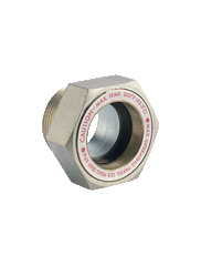 Dwyer Instruments SFI-500CS-1 1/4 Sight window | 1-1/4" male NPT.  | Midwest Supply Us