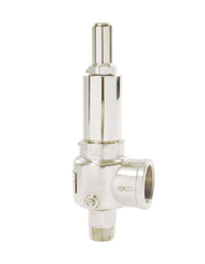 Conbraco 521DCDKMCE0200 Sec VIII Air/Gas Bronze Safety Relief Valve with Stainless Steel Trim, Screwed Cap, Metal Seat, CE/PED, 200 psig, 1/2" x 3/4" (MNPT x FNPT)  | Midwest Supply Us