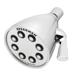 Speakman S-2251 Showerhead Icon 3 Function with Anystream Technology Polished Chrome 3-5/8 Inch 2.5 Gallons per Minute  | Midwest Supply Us