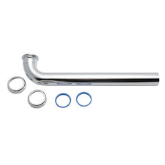 Dearborn Plastic 3137B-1 Elbow Slip Joint with Brass Nut/Washer 22 Gauge 1-1/4 x 12 Inch  | Midwest Supply Us