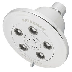 Speakman S-3011 Showerhead Chelsea 3 Function with Anystream Technology Polished Chrome 4-1/2 Inch 2.5 Gallons per Minute  | Midwest Supply Us