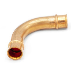 Refrigeration Press Fittings 3031141400111 Elbow 90 Degree Long-Radius 7/8 Inch Copper Press x Press  | Midwest Supply Us