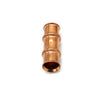 3011121200111 | Coupling with Stop 3/4 Inch Copper Press x Press 700 Pounds per Square Inch | Refrigeration Press Fittings