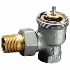 HONEYWELL HOME V110E1028/U Radiator Valve Angle Pattern Thermostatic 1-1/4 Inch Threaded Bronze Flow Rate 8 Cv  | Midwest Supply Us