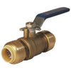 456-004NL | Ball Valve InstaLoc P-2200NL Lead Free Bronze 3/4 Inch Push Fit | Legend Valves