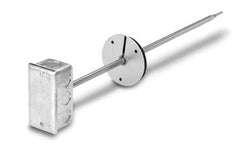 Siemens 533-376-8 Duct Point Temperature Sensor, Platinum, 20 to 120 Deg F, 8-Inch  | Midwest Supply Us