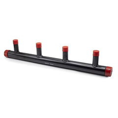 Boiler Header Systems 76702 Header Boiler 1-1/4 x 3/4 Inch Steel for 4 Zone Boiler  | Midwest Supply Us