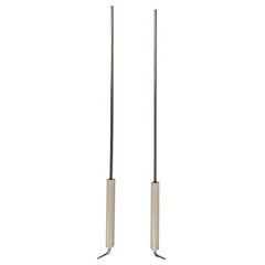 Carlin 82792S Electrode Set of 2 11 x 12-3/4 Inch 82792S for EZ 1-3/99/100/102/201/301  | Midwest Supply Us