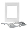 544-782B | Base Kit, Single Adapter, White | Siemens Building Technology
