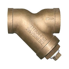 Titan Flow Controls YS55BZ-34 Y Strainer 3/4 Inch Threaded Bronze Class 125 20 Mesh  | Midwest Supply Us