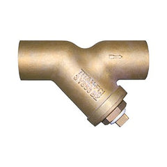 Titan Flow Controls YS56BZ-1 Y Strainer 1 Inch Solder Bronze Class 125 20 Mesh  | Midwest Supply Us