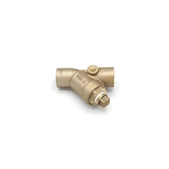 Titan Flow Controls YS56EB-1 Y Strainer 1 Inch Solder ECO Brass Class 125 20 Mesh  | Midwest Supply Us