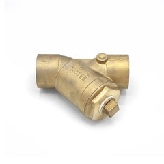 Titan Flow Controls YS56EB-2 Y Strainer 2 Inch Solder ECO Brass Class 125 20 Mesh  | Midwest Supply Us