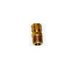 Oil Equipment Manufacturing 14482 Adapter 3/8" Slip-Thru CompressionxMale IPS 3 Way and 4 Way Tap  | Midwest Supply Us