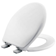 Church Seats 200E4000 Toilet Seat E3 Round Whisper Close/Closed Front with Cover Plastic White  | Midwest Supply Us