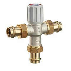 RESIDEO AM102R-UP-1/U Mixing Valve AM-1R 1 Inch Brass Union ProPress Tailpiece  | Midwest Supply Us