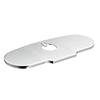 99550 | Deck Plate Commercial Anti-Rotating Chrome | Moen