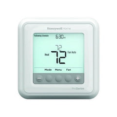 HONEYWELL HOME TH6320U2008/U Thermostat T6 PRO Programmable 24 Volt 3 Heat/2 Cool Heat Pump-2 Heat/2 Cool Conventional 7 Day/5-2/5-1-1 White 40-90 Degrees Fahrenheit  | Midwest Supply Us