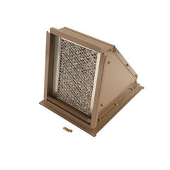 York S1-1FA0501 Manual Damper Outside Air with Hood/Screen Small Footprint  | Midwest Supply Us