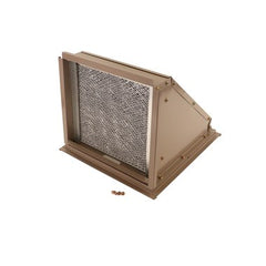 York S1-1FA0502 Manual Damper Outside Air with Hood/Screen Large Footprint  | Midwest Supply Us