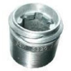 Oil Equipment Manufacturing 13315 Adapter Speedfill 1-1/2" Zinc Male Straight  | Midwest Supply Us