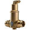 VJP100TM | Air Separator Microbubble Junior 1 Inch Press-Fit Brass VJP100TM | Spirotherm Venting