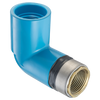 591-015-8BRA | 1-1/2 PVC SWING JOINT 90 ELBOW FBTXBR/FPT | (PG:30) Spears