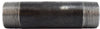59128SMLS | 1 1/4 X 5 1/2 SCH 80 SMLS BLKNIP, Nipples and Fittings, Black Extra Heavy SCH80 Seamless, Schedule 80 Seamless Nipple 1-1/4