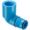 593-015-1AR | 1-1/2 PVC SJ 90 ELBOW SOCXMBT W/O-RINGS K | (PG:30) Spears