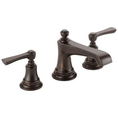 Brizo 65360LF-RBýLHPý-ECO Lavatory Faucet Rook Widespread 6-16 Inch Spread Less Handle ADA WaterSense Venetian Bronze 1.2 Gallons per Minute  | Midwest Supply Us