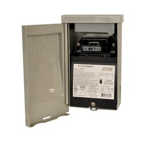 Mars Controls 83915 Disconnect Non-Fused 60A with Internal Surge 8.66 x 5.12 x 2.25 Inch Side Open  | Midwest Supply Us